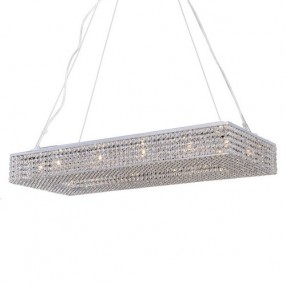 Bromi Illusion 12 Light Crystals Chandelier
