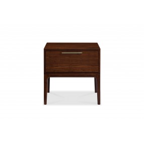 Greenington Mercury Nightstand, Exotic - Front Angle