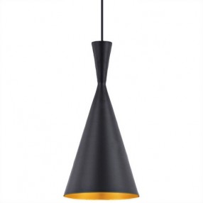 Bromi Berkley Black Single Light Pendant
