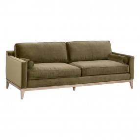 Essentials for Living Parker 86" Post Modern Sofa - Front Side Angle