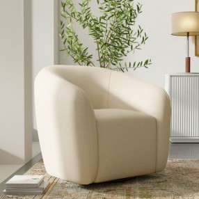 Alpine Furniture Margo Swivel Chair - Lifestyle