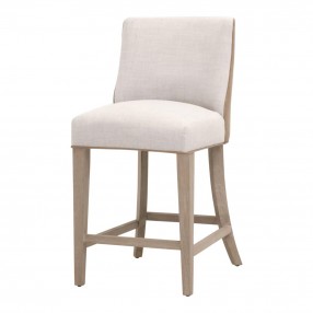 Performance Bisque French Linen, Ivanhoe-Toast, Natural Gray Ash - Front Side Angle