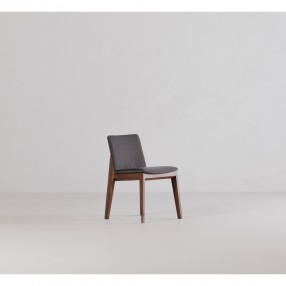 Moe's Home Collection Deco Dining Chair in Grey - Set of Two - Lifestyle