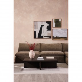 Moe's Home Collection Folke Coffee Table in Dark Brown - Lifestyle