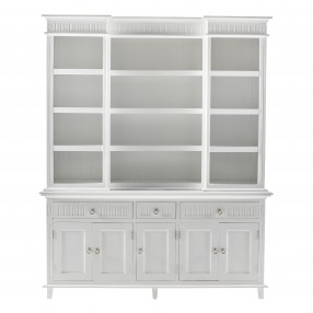 Nova Solo Skansen Kitchen Hutch Cabinet with 5 Doors, 3 Drawers - Front Angle