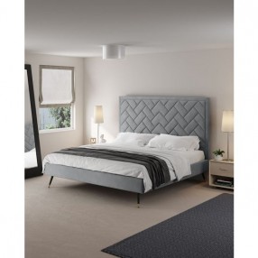 Manhattan Comfort Crosby Modern King Size- Grey
