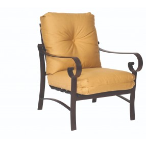 Woodard Belden Cushion Stationary Lounge Chair - Angled