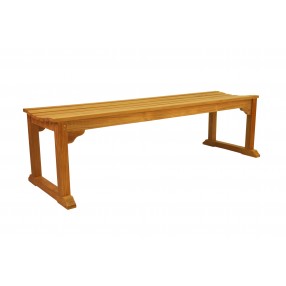 Anderson Teak Mason 3-Seater Backless Bench - Front