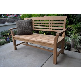 Anderson Teak 56 1/2" Sakura 2-seater Bench