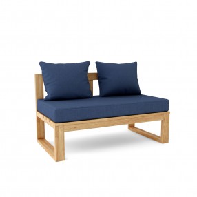 Anderson Teak Straight Modular Deep Seating - Navy 