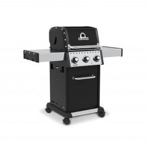 Broil King Baron 320 Pro Grill - NG/LP - Closed and Angled