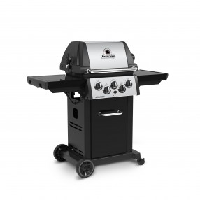 Broil King Monarch 320 Gas Grill - NG/LP - Angled Closed