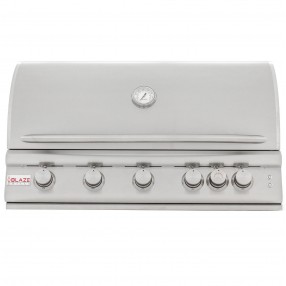 Blaze Grills 40-Inch 5-Burner LTE Gas Grill - Front and Closed