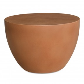 Moe's Home Collection Insitu Side Table - Terracotta - Front Angle