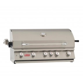 Bull BBQ 38" Brahma Drop In Grill w/light LP/NG - 5 Burner - Angled and Closed
