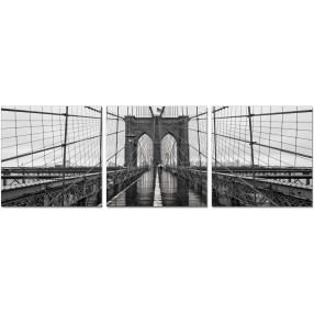 J&M Furniture Acrylic Wall Art Brooklyn Bridge Classic | SH-71438ABC