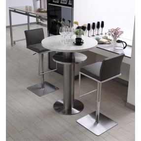 Clay Barstool in Gray- Lifestyle 1
