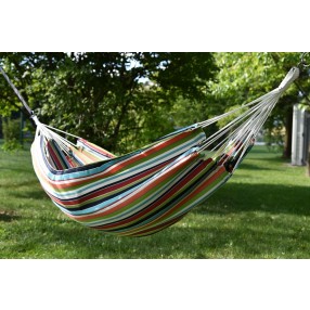 Brazilian Sunbrella Hammock - Double (Carousel Confetti)