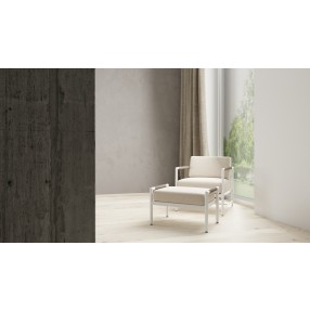 Sabbia Club Chair in Echo Ash, No Welt - Lifestyle