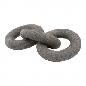 Essentials for Living Crew Rope Link in Dove Flat Rope - Front Side Angle
