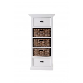 Nova Solo Halifax Grand Storage Unit With Basket Set - Front Angle