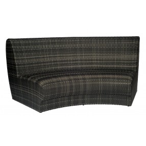 Woodard Woodard Genie Curved Armless Sofa