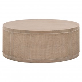 Essentials For Living Cane Coffee Table - Front Top Angle