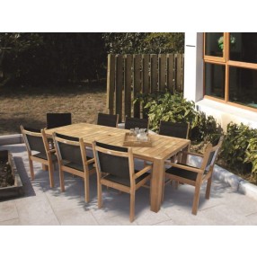 Royal Teak Captiva Sling Stacking Chair Outdoor 