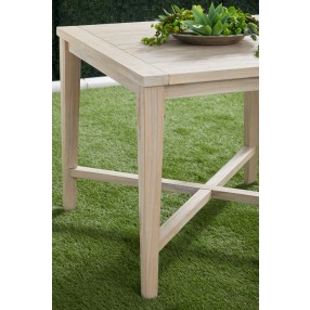 Essentials For Living Carmel Outdoor 42" Square Counter Table - Lifestyle