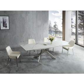 J&M Furniture Carrara Extension Dining Table
