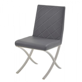 Casabianca Loft Dining Chair - Set of 2 - Grey