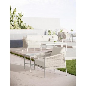 Azzurro Living Catalina Club Chair With Polar Cushion - Lifestyle 2
