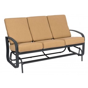 Woodard Cayman Isle Cushion Sofa Glider - Angled