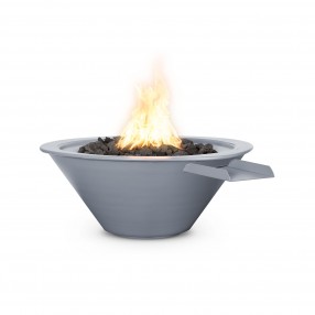The Outdoor Plus Cazo Powder Coated Fire & Water Bowl