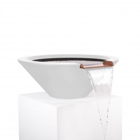 The Outdoor Plus Cazo GFRC Water Bowl
