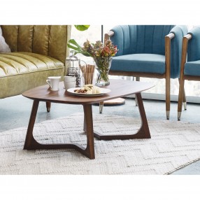 Moe's Home Collection Godenza Coffee Table Small Brown - Lifestyle