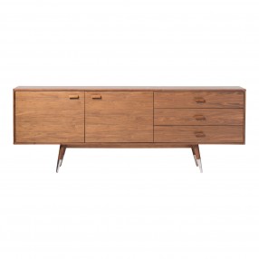 Moe's Home Collection Sienna Small Sideboard - Walnut - Front Angle