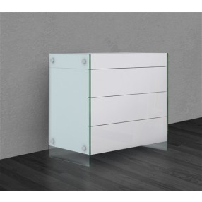 Casabianca Il Vetro Tall Dresser / Night Stand - Lifestyle