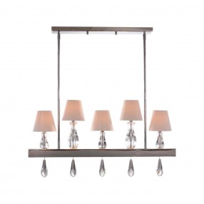 ZEEV Lighting Sophia 5LT Chandelier- Front Angle