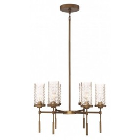 ZEEV Lighting Triticus Chandelier -  Antique Brass
