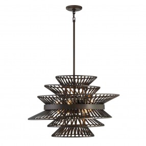 ZEEV Lighting Kai Collection Chandelier- Front Angle