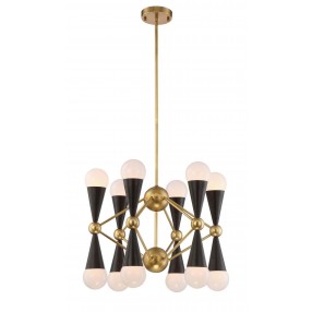 ZEEV Lighting Crosby Collection Chandelier- Front Angle