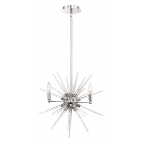 ZEEV Lighting Pulsar Collection Chandelier- Front Angle