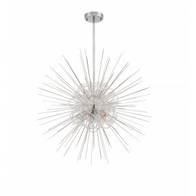 ZEEV Lighting Flare Collection Chandelier- Front Angle