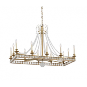 ZEEV Lighting Greenwich Collection Chandelier- Front Angle