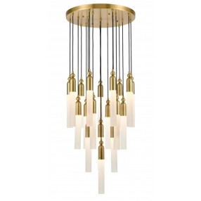 ZEEV Lighting Fusion Collection Chandelier- Front Angle