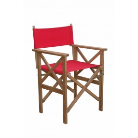 Anderson Teak Director Folding Armchair w/ Canvas (sold as a pair)
