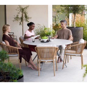 Cane-Line Ocean Chair, Stackable, Natural, Cane-Line Weave