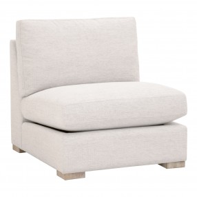 Essentials For Living Clara Modular 1-Seat Armless Chair - Front Side Angle