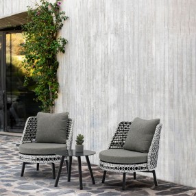Whiteline Modern Living Koala 3-Piece Outdoor Collection - Lifestyle